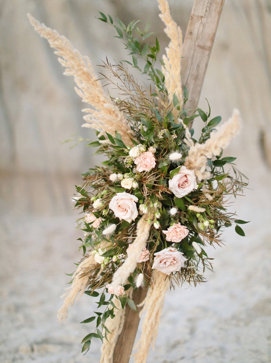 Fall Sunflower Bridal Bouquet