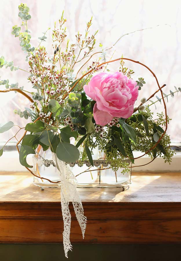 Modern Pink Peony Floral Modern Pink Peony Floral