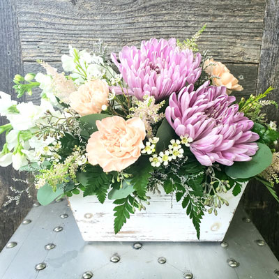 Pink and Peach Fresh Flowers Pink and Peach Fresh Flowers
