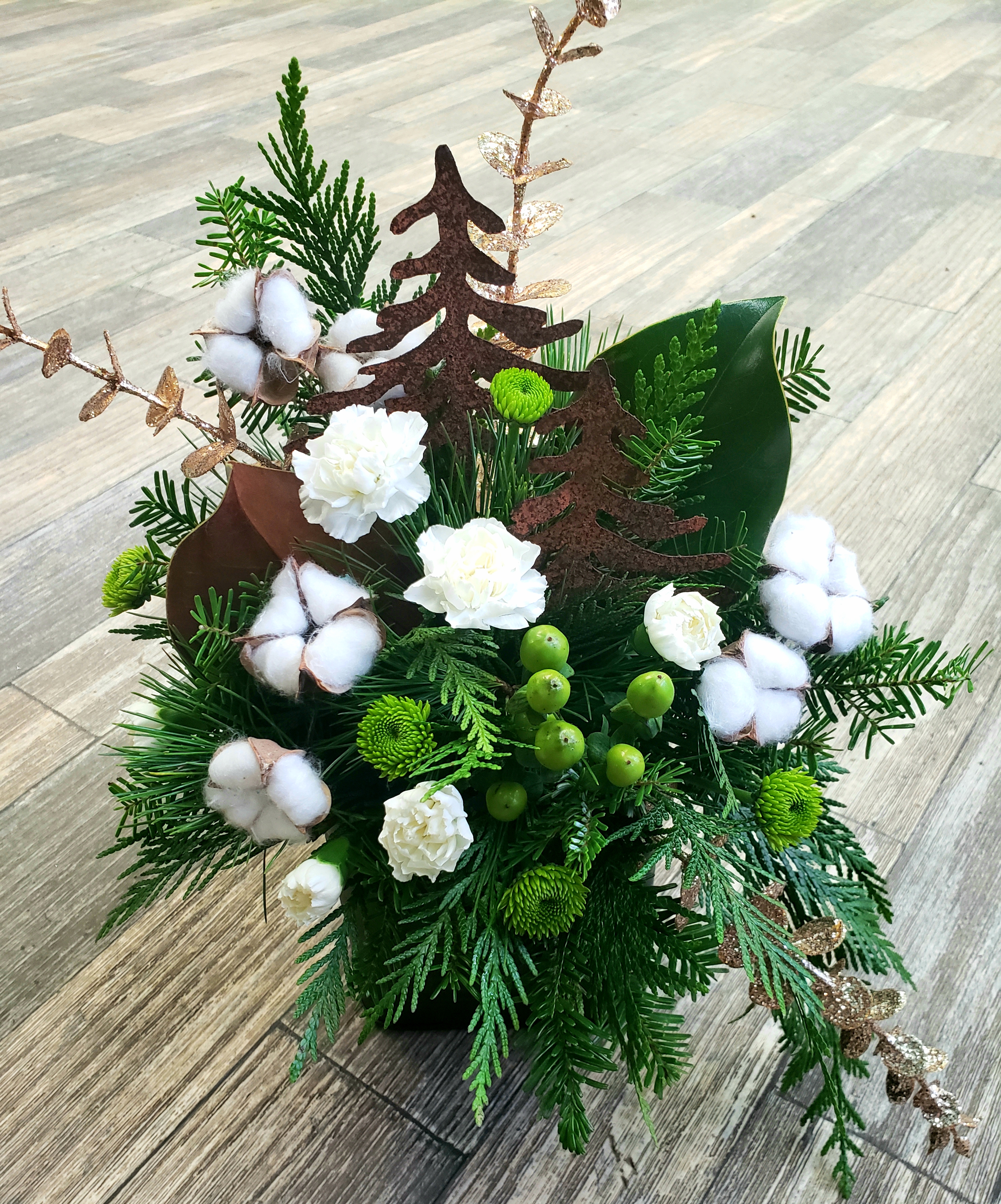 Traditional Fall Floral Arrangement